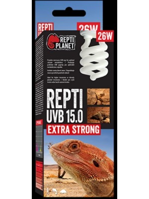 REPTI PLANET LEMPA Repti Extra Strong UVB 15.0, 26 W